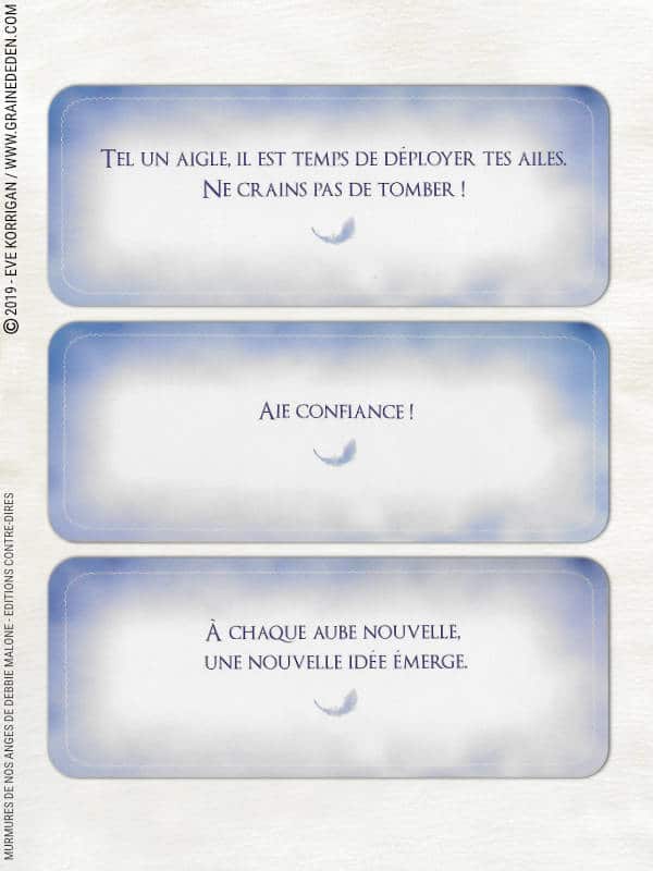 message des anges cartes